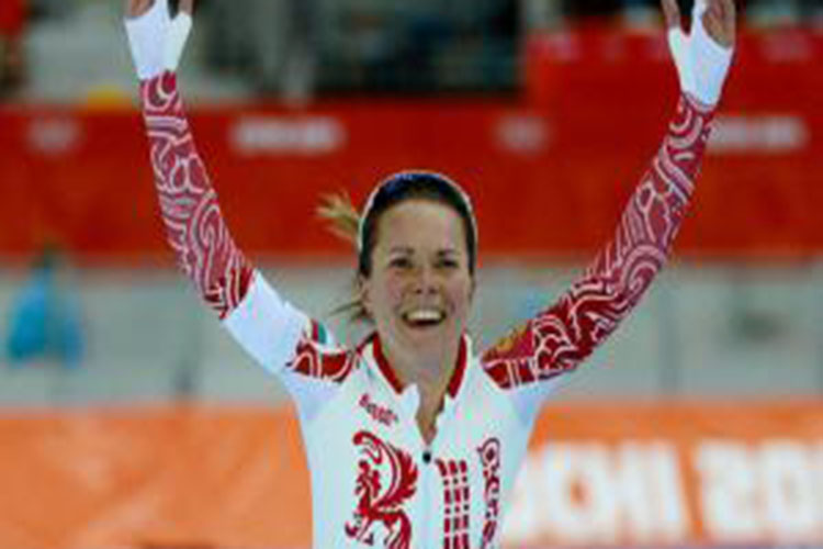 Russian+Yuliya+Skokova+takes+home+gold+in+the+Womens+3000M.