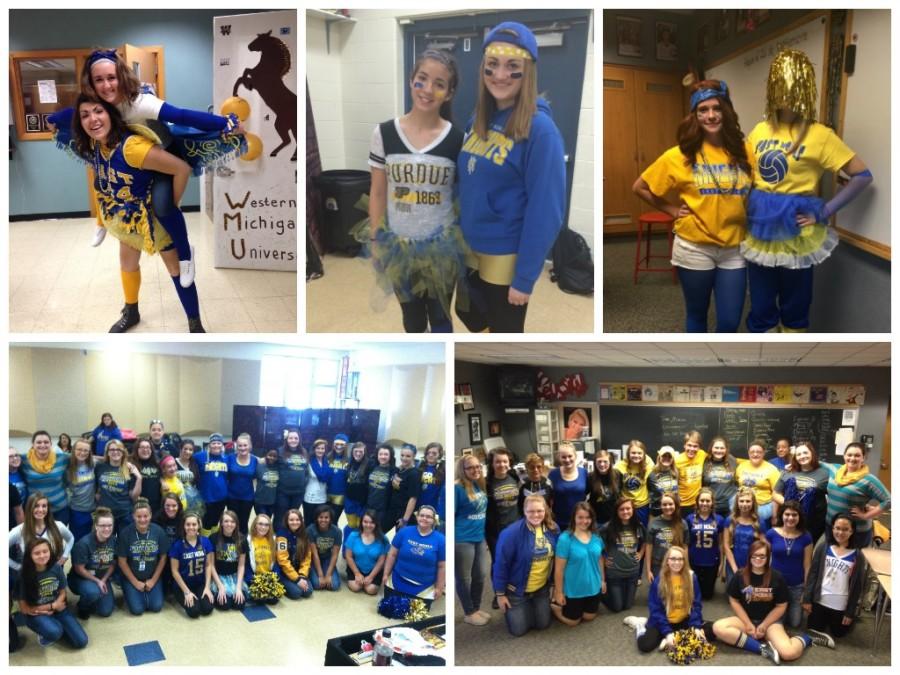 A Blue and Gold Day