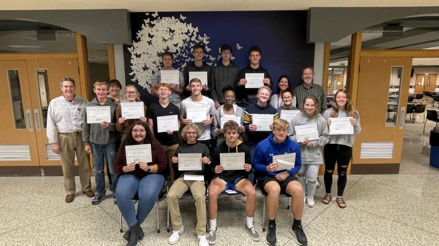Students awarded for AP success